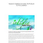 Nasce in Salento la rivista “IN PUGLIA TUTTO L'ANNO” - Radio Diaconia Fasano_page-0001