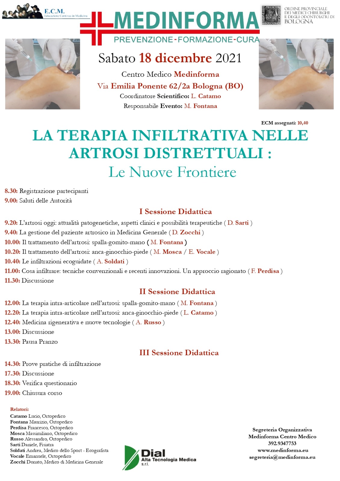 Convegno ECM Medinforma Bologna